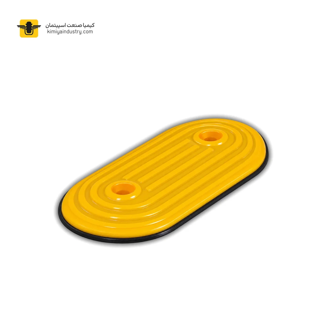 استاد پلاستیکی ترافیکی بیضی ۳۰×۱۵ سانتی‌متر