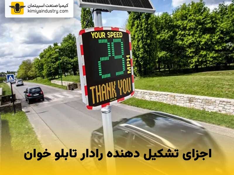 اجزای تشکیل دهنده رادار تابلو خوان