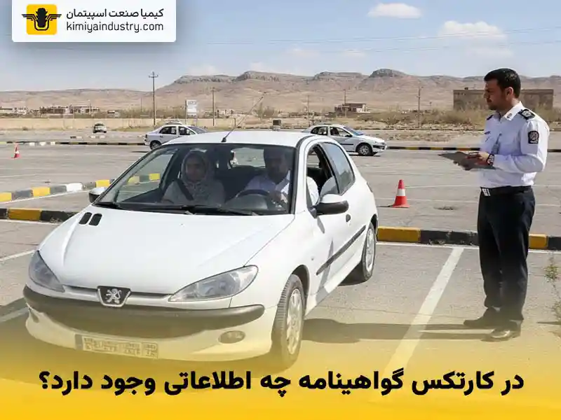 در کارتکس گواهینامه چه اطلاعاتی وجود دارد؟